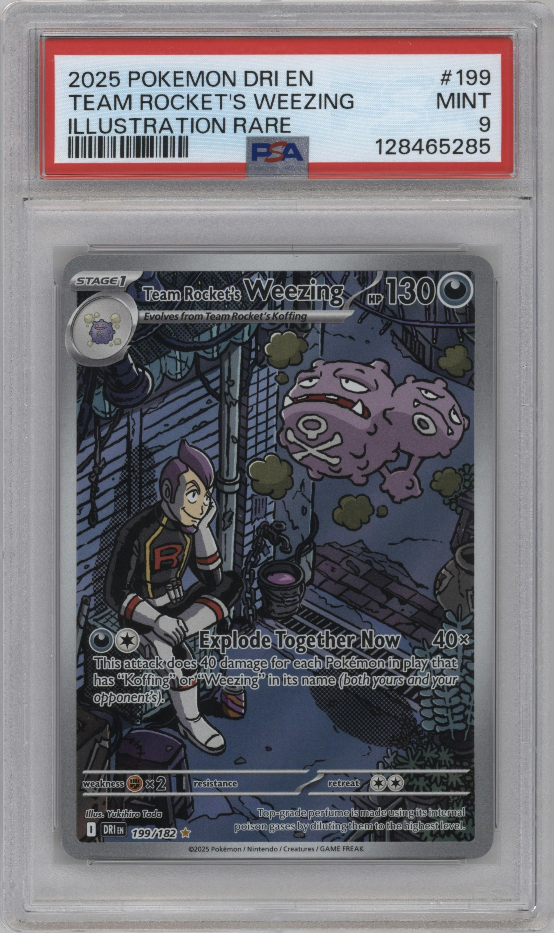 Team Rocket's Weezing