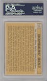 Mickey Mantle/Bobby Richardson/Tom Tresh from the 1963 Topps set graded by PSA and given an overall grade of 5.