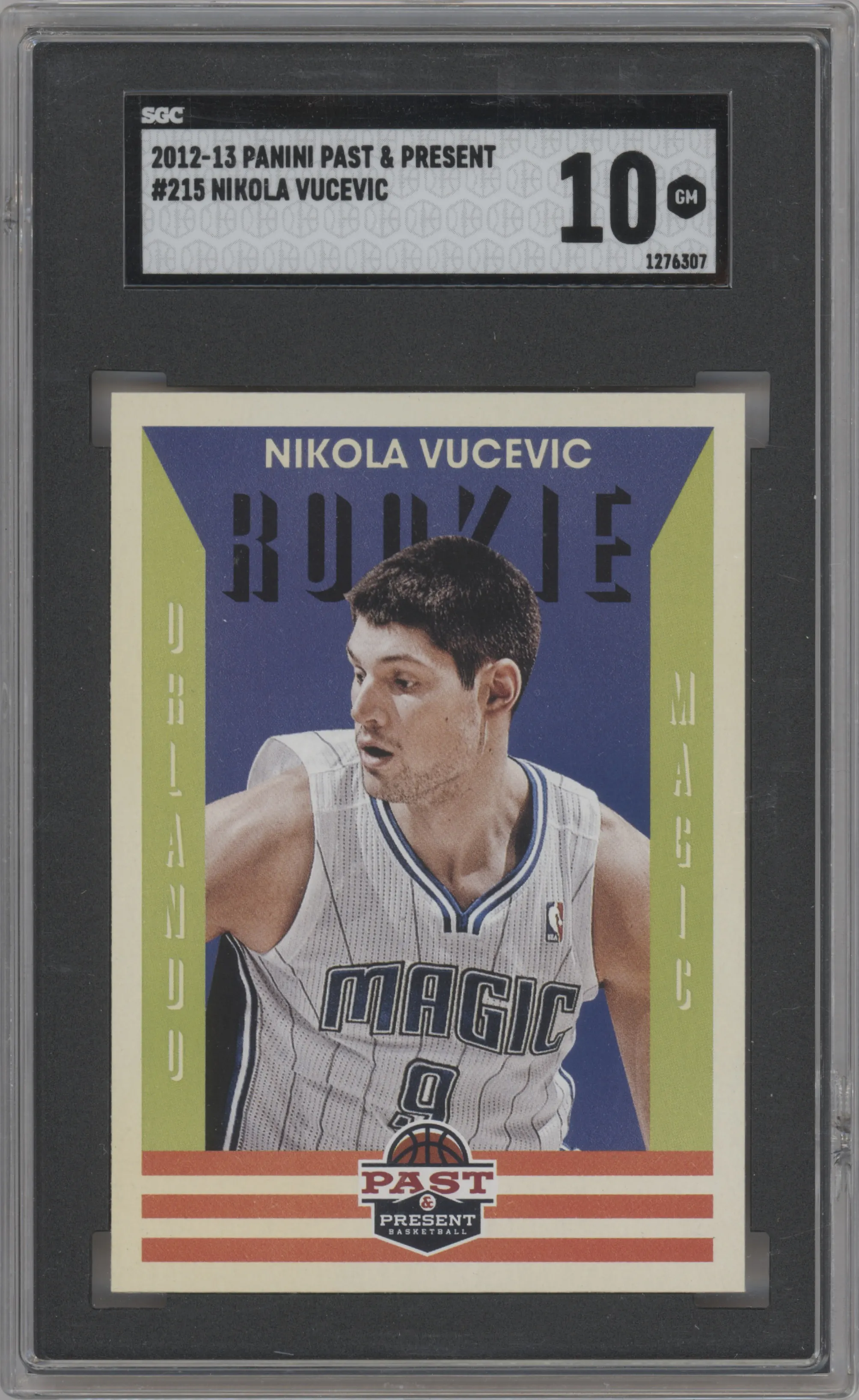 2012 Panini Past & Present Nikola Vucevic #215 SGC 10