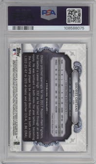Shohei Ohtani from the 2018 Bowman Chrome set graded by PSA and given an overall grade of 10.