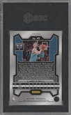 LaMelo Ball from the 2023-24 Panini Prizm set featuring a Mojo parallel graded by SGC and given an overall grade of 10.