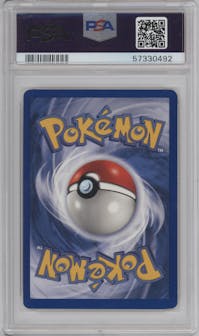 Magikarp from the 1999 Pokemon set graded by PSA and given an overall grade of 10.