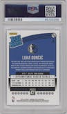 Luka Doncic from the 2018-19 Panini Donruss Optic set graded by PSA and given an overall grade of 10.