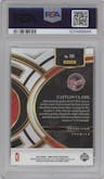 Caitlin Clark from the 2024 Panini Select WNBA set graded by PSA and given an overall grade of 10.