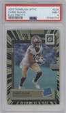 Chris Olave from the 2022 Panini Donruss Optic set featuring a Electricity  parallel graded by PSA and given an overall grade of 9.