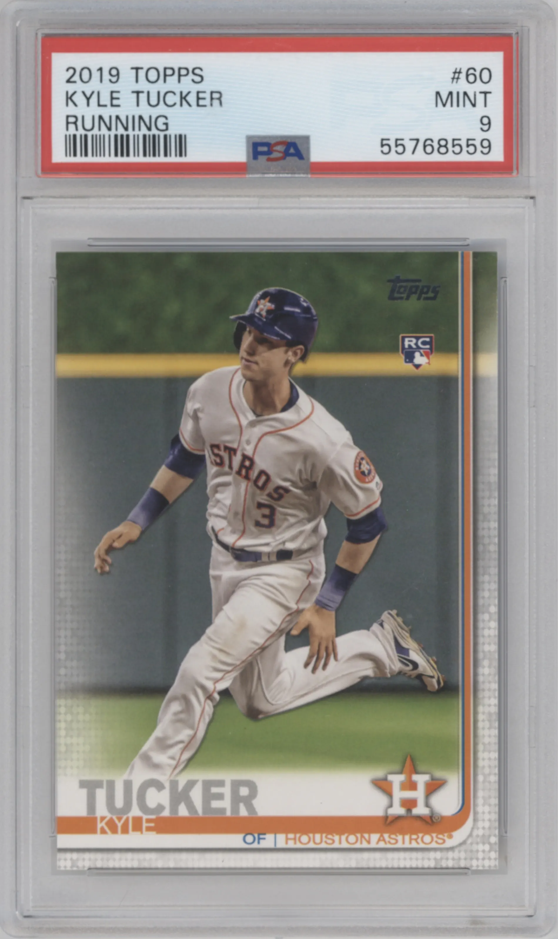 2019 Topps Series 1 Kyle Tucker #60 PSA 9