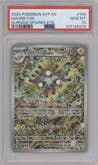 Magneton from the 2024 Pokemon SV set featuring a Surging Sparks Elite Trainer Box parallel graded by PSA and given an overall grade of 10.