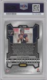 C.J. Stroud from the 2023 Panini Prizm set graded by PSA and given an overall grade of 10.