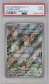 Charmander from the 2023 Pokemon SV set featuring a Obsidian Flames ETB parallel graded by PSA and given an overall grade of 9.
