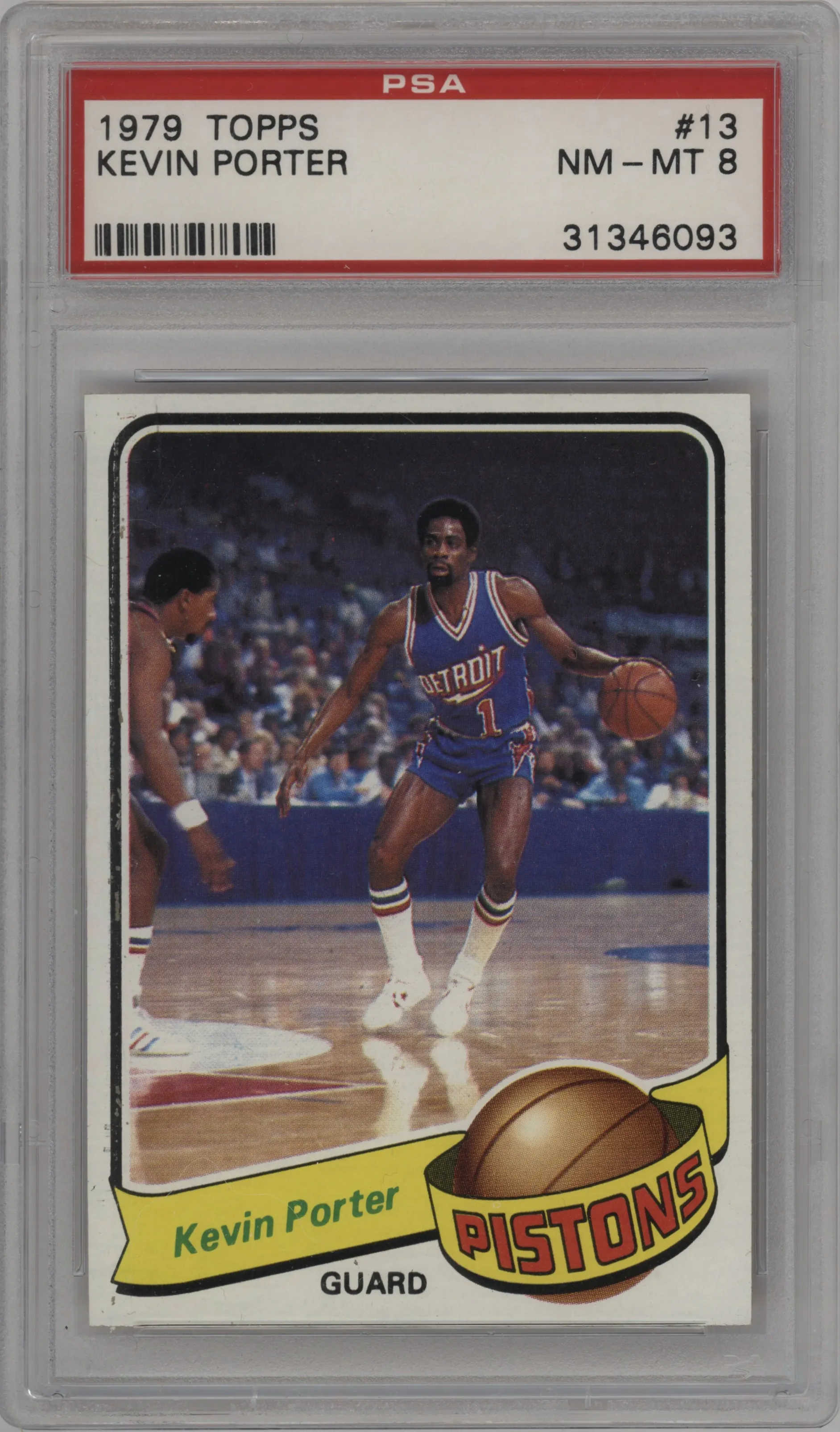 1979 Topps Kevin Porter #13 PSA 8