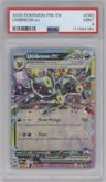 Umbreon ex from the 2025 Pokemon SV set graded by PSA and given an overall grade of 9.
