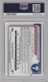 Raylin Heredia from the 2024 Bowman Sapphire Edition set graded by PSA and given an overall grade of 10.