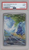 Heracross from the 2023 Pokemon SV set graded by PSA and given an overall grade of 9.