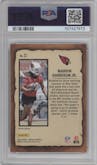Marvin Harrison Jr. from the 2024 Panini Mosaic set featuring a Green Mosaic parallel graded by PSA and given an overall grade of 10.