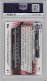 Royce Lewis from the 2017 Bowman Draft set featuring a Refractor parallel graded by PSA and given an overall grade of 10.