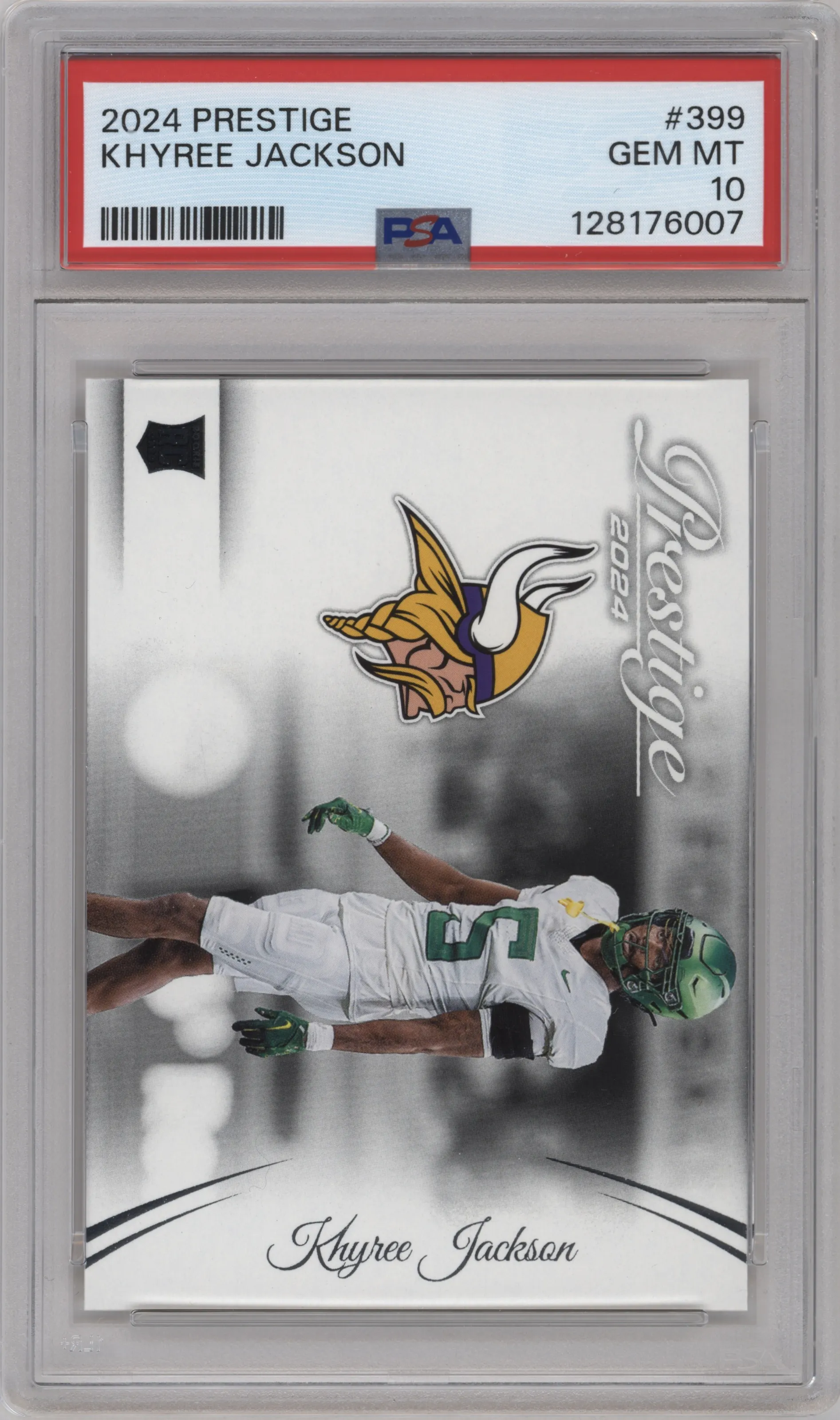2024 Panini Prestige Khyree Jackson PSA 10