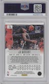 Ja Morant from the 2023-24 Panini Prizm Deca set featuring a Mojo parallel graded by PSA and given an overall grade of 10.