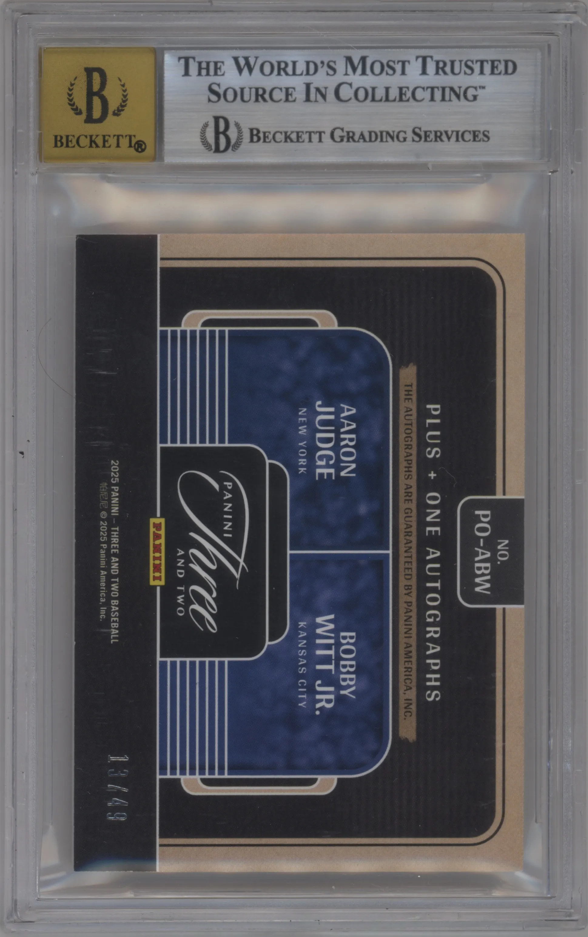 Bobby Witt Jr./Aaron Judge