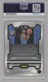 Cason Wallace from the 2023-24 Panini Prizm set featuring a Blue Ice parallel graded by PSA and given an overall grade of 10.