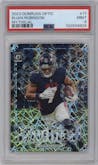 Bijan Robinson from the 2023 Donruss Optic set graded by PSA and given an overall grade of 9.