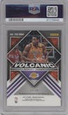 Robert Horry from the 2021-22 Panini Obsidian set graded by PSA and given an overall grade of 9.