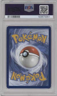 Lisia's Appeal from the 2024 Pokemon SV set graded by PSA and given an overall grade of 10.