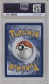 Magneton from the 2024 Pokemon SV set featuring a Surging Sparks Elite Trainer boxes parallel graded by PSA and given an overall grade of 9.