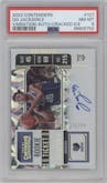 GG Jackson II from the 2023-24 Panini Contenders set featuring a Cracked Ice parallel graded by PSA and given an overall grade of 8.