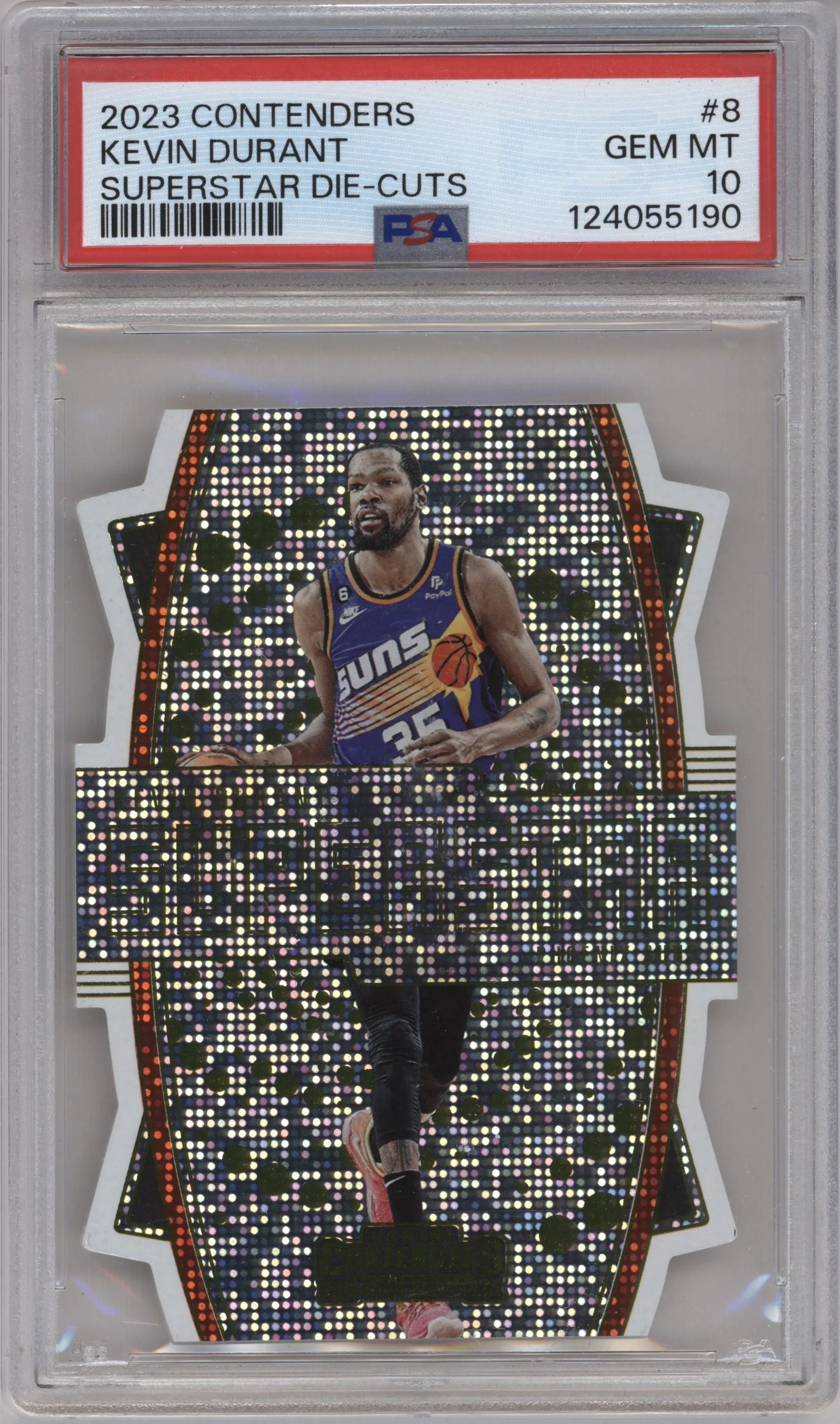2023 Panini Contenders Superstar Kevin Durant #8 PSA 10