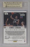 Kawhi Leonard from the 2012-13 Panini Prizm set graded by Beckett and given an overall grade of 9.5.