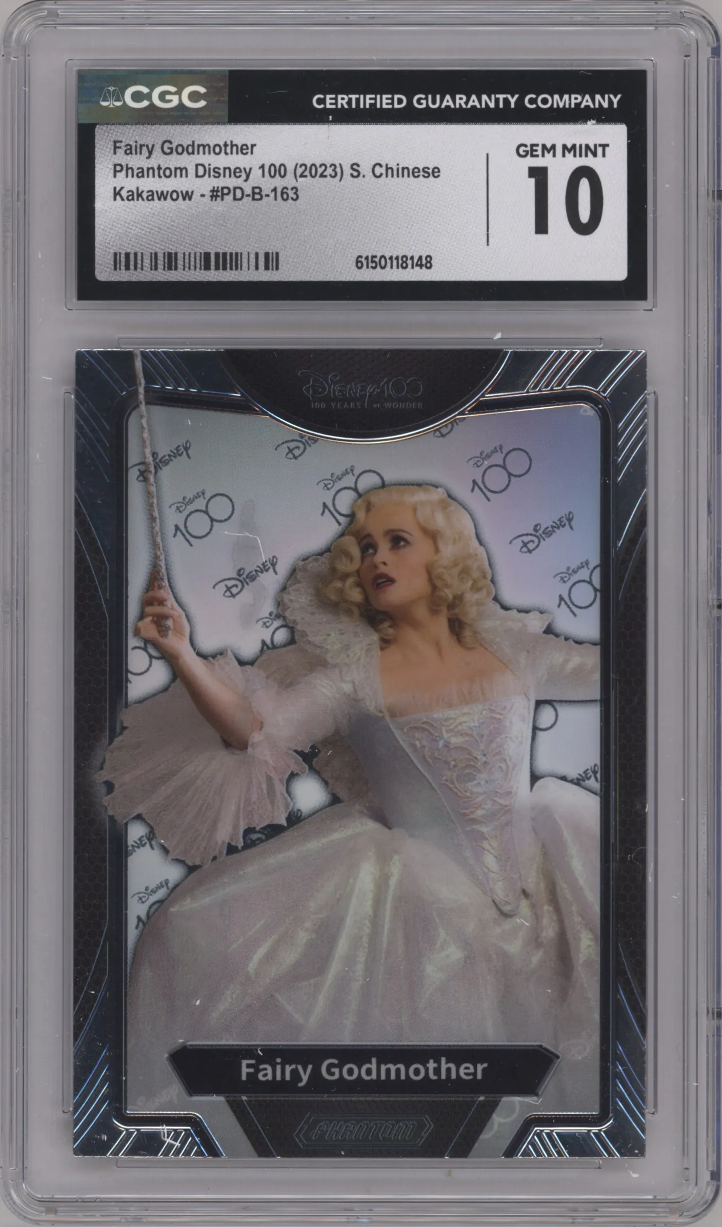2023 Kakawow Disney 100 Fairy Godmother CGC 10
