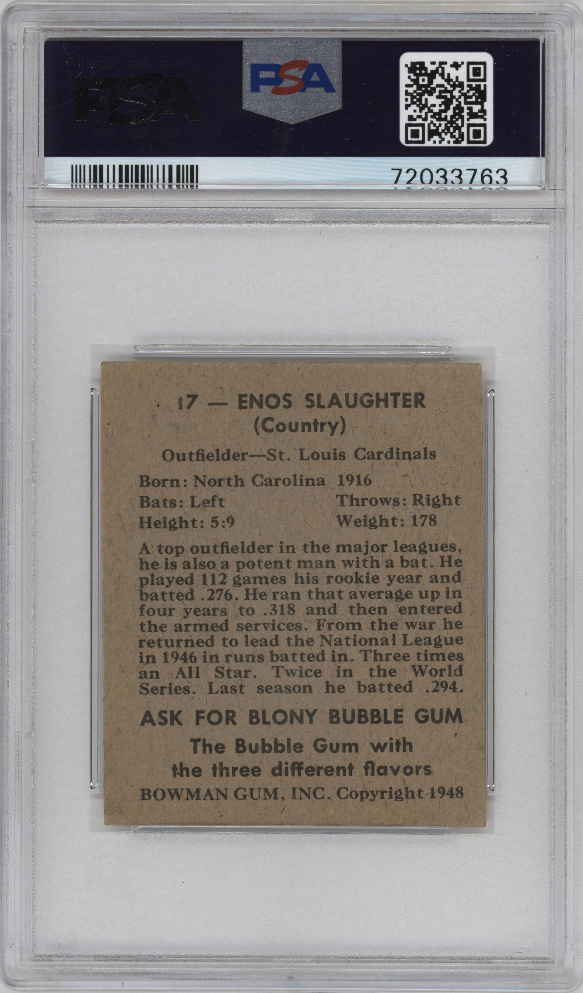 Enos Slaughter