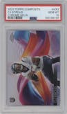 CJ Stroud from the 2023 Topps Composite set graded by PSA and given an overall grade of 10.