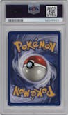Pikachu from the 1999 Pokemon set featuring a Yellow Cheeks parallel graded by PSA and given an overall grade of 9.