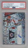 Rui Hachimura from the 2019-20 Panini Prizm set graded by PSA and given an overall grade of 10.