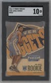 Jamal Murray from the 2016-17 Panini Threads set graded by SGC and given an overall grade of 10.