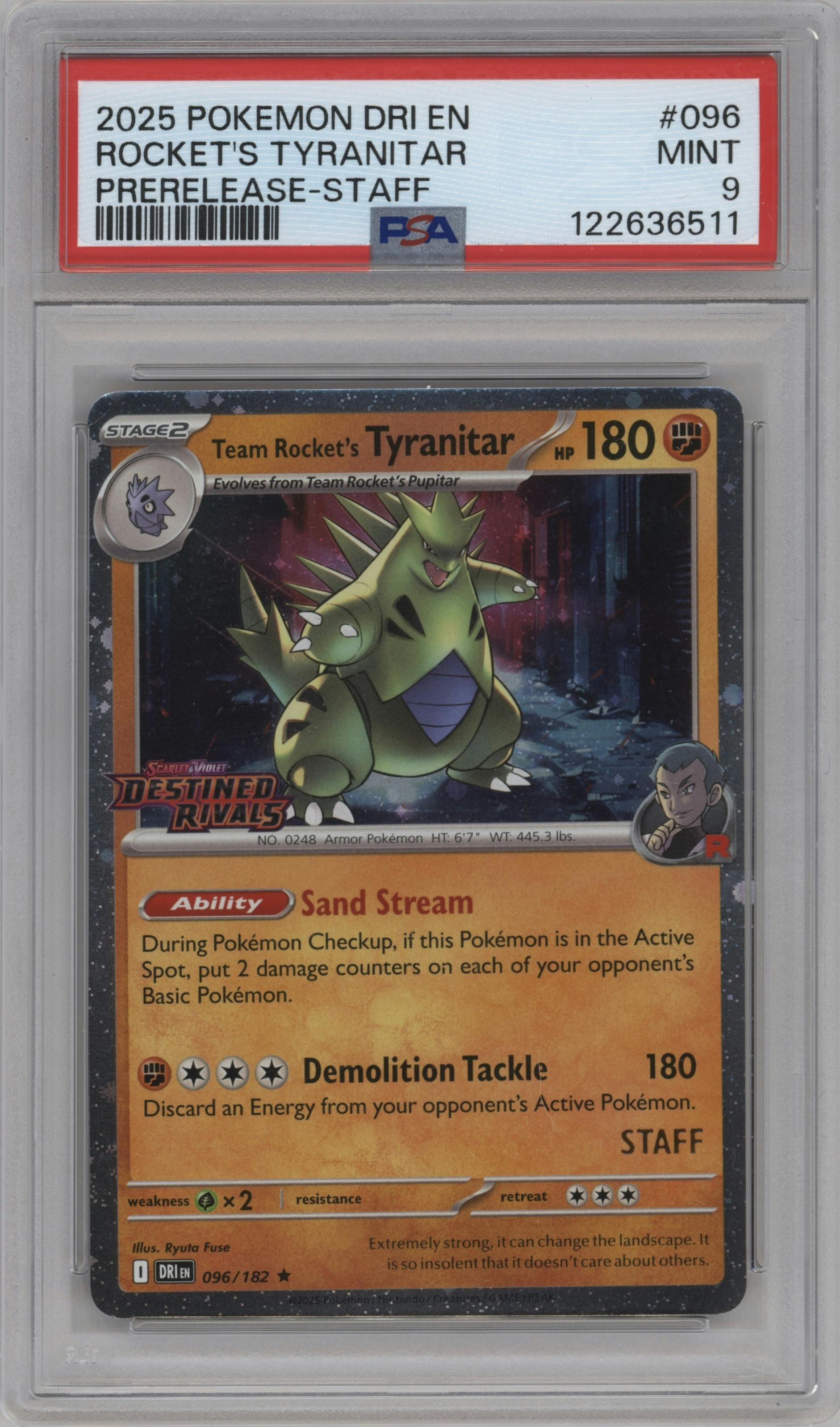 Team Rocket's Tyranitar