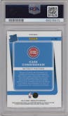 Cade Cunningham from the 2021-22 Panini Donruss Optic set featuring a Target Box Set parallel graded by PSA and given an overall grade of 10.