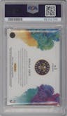 Nikola Jokic from the 2020-21 Panini Spectra set graded by PSA and given an overall grade of 9.