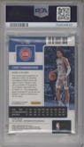 Cade Cunningham from the 2021-22 Panini Contenders Optic set featuring a Red parallel graded by PSA and given an overall grade of 10.