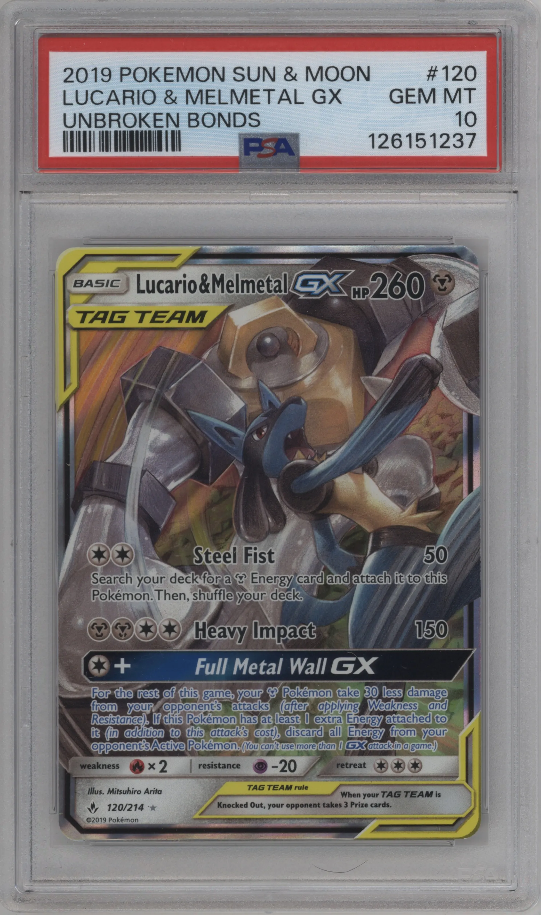 Lucario/Melmetal GX