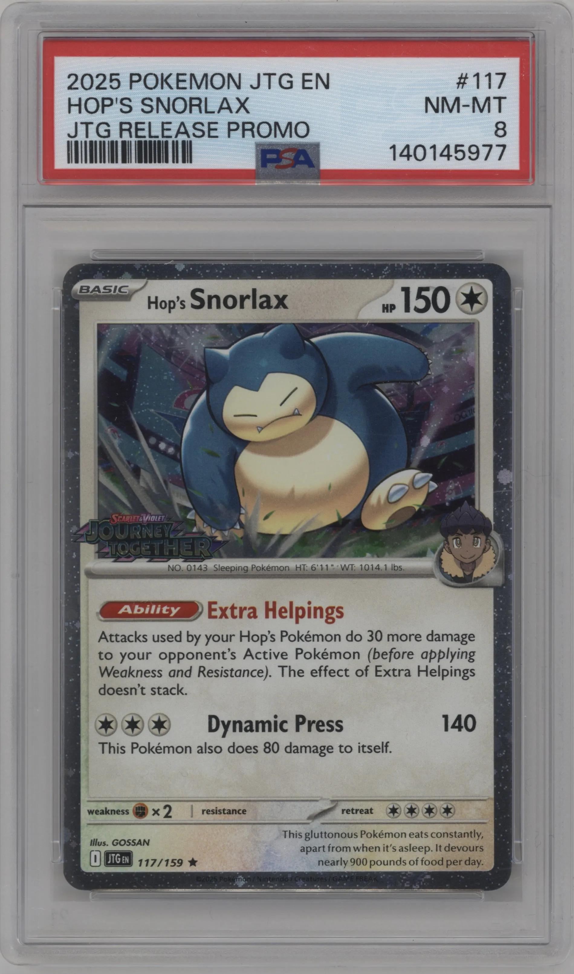 Hop's Snorlax