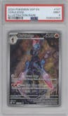Ceruledge from the 2024 Pokemon SV set graded by PSA and given an overall grade of 9.