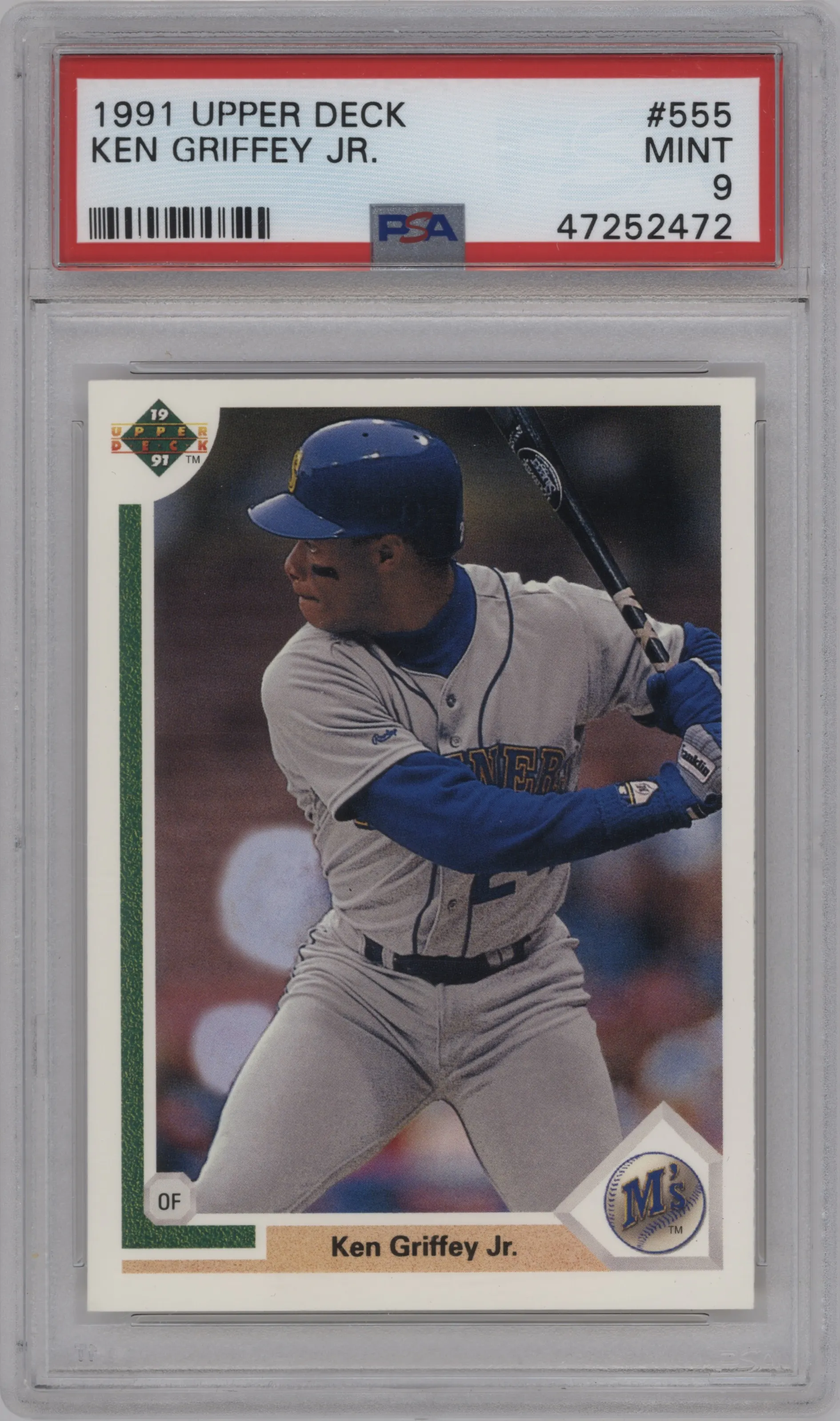 1991 Upper Deck Ken Griffey Jr. PSA 9