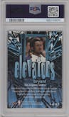 Kobe Bryant from the 1999-00 Flair Showcase set graded by PSA and given an overall grade of 9.