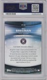 Alex Bregman from the 2017 Bowman Platinum set featuring a Orange parallel graded by PSA and given an overall grade of 10.