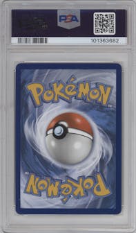Radiant Charizard from the 2022 Pokemon SWSH set graded by PSA and given an overall grade of 10.
