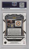 Bennedict Mathurin from the 2022-23 Panini Prizm  set featuring a Fast Break Pink parallel graded by PSA and given an overall grade of 9.