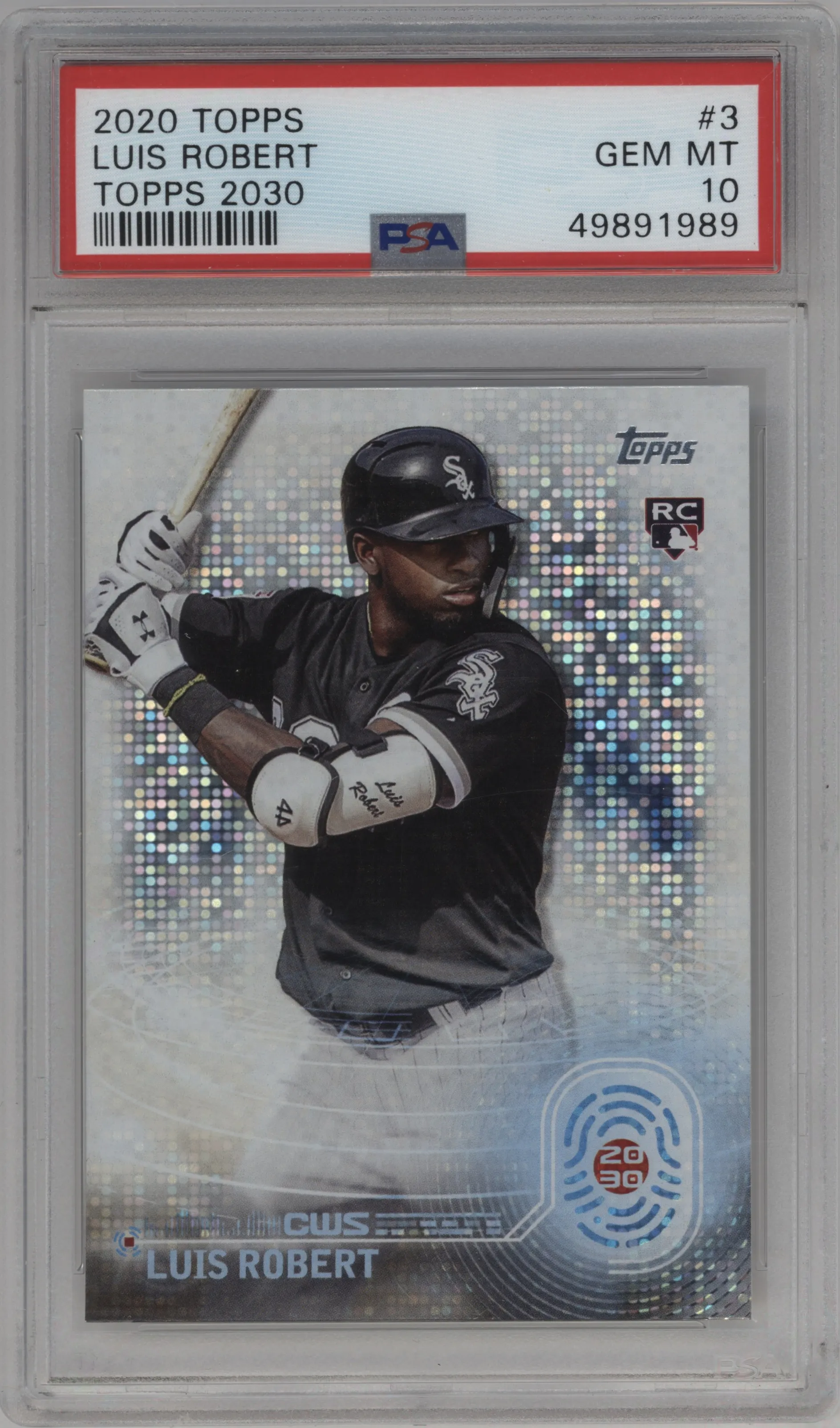 2020 Topps Series 2 Topps 2030 Luis Robert PSA 10