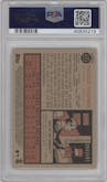 Freddie Freeman from the 2011 Topps Heritage set featuring a Refractor parallel graded by PSA and given an overall grade of 10.